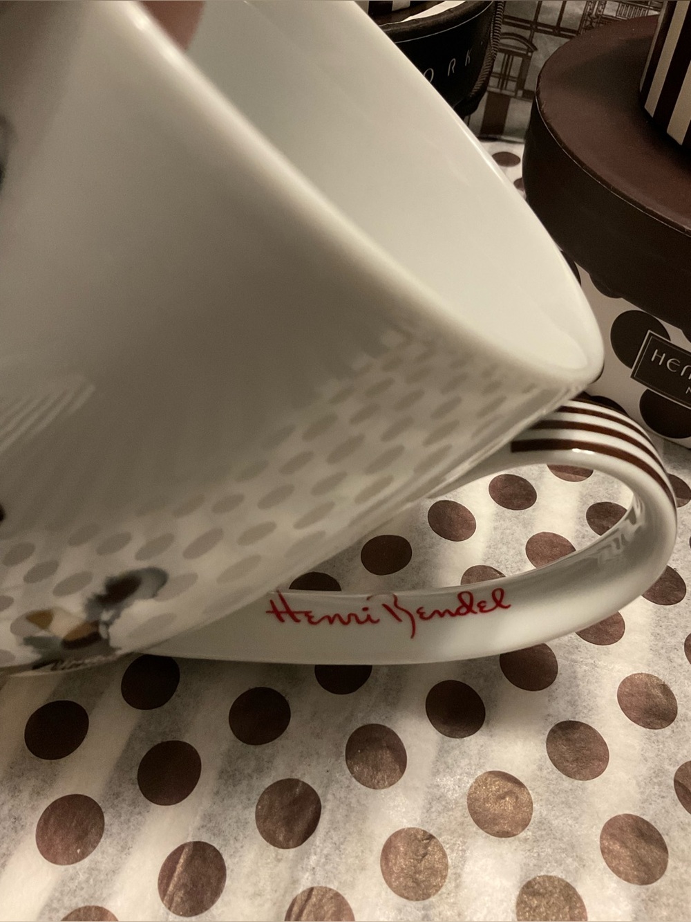 Henri Bendel Megan Hess Fashion Girl Coffee Mug - Fifth Avenue Collection - Picture 11 of 13